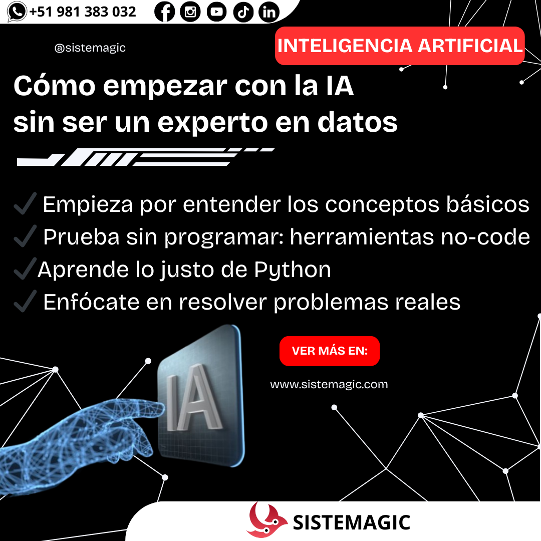 IA sin ser un experto en datos