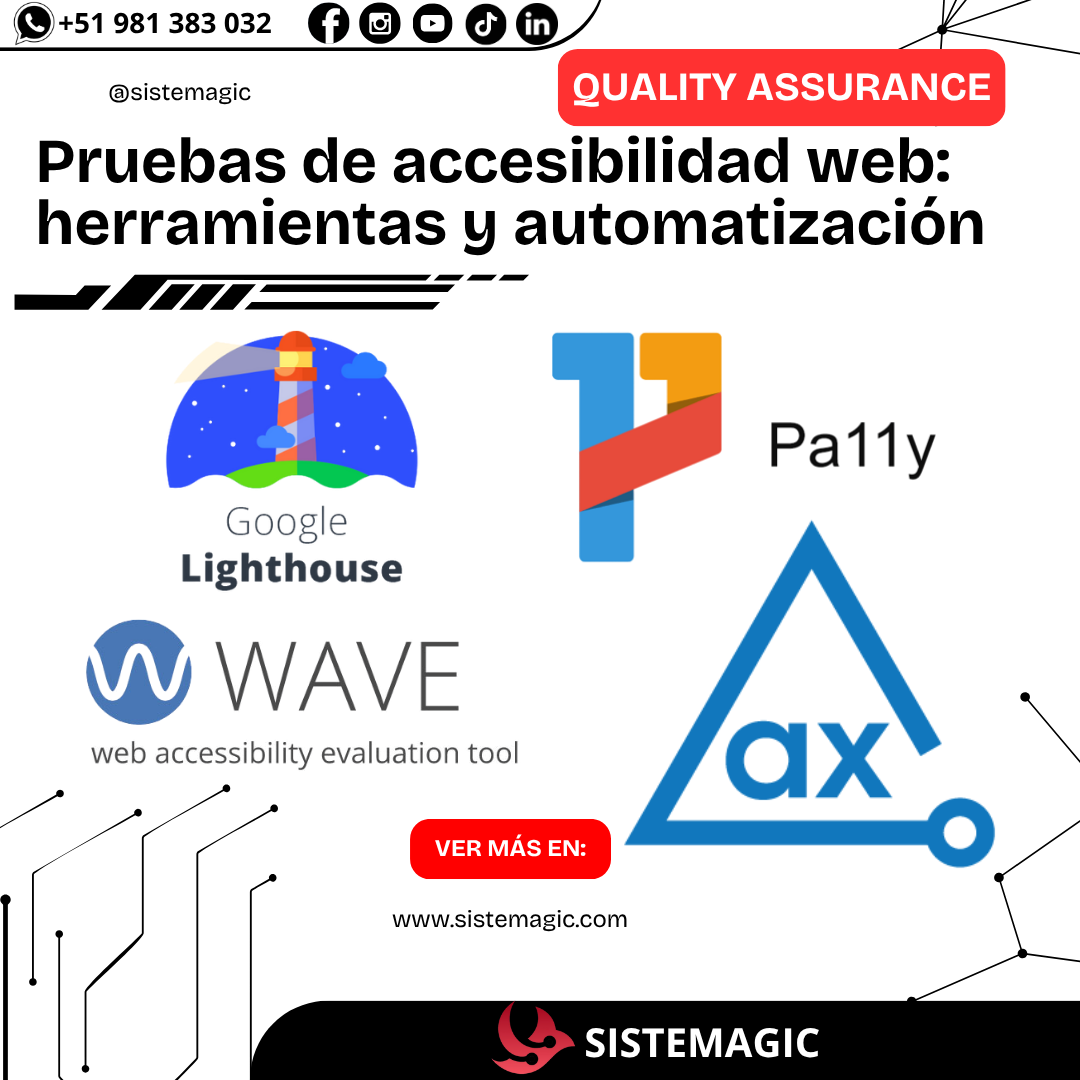 Pruebas de accesibilidad web herramientas y automatización